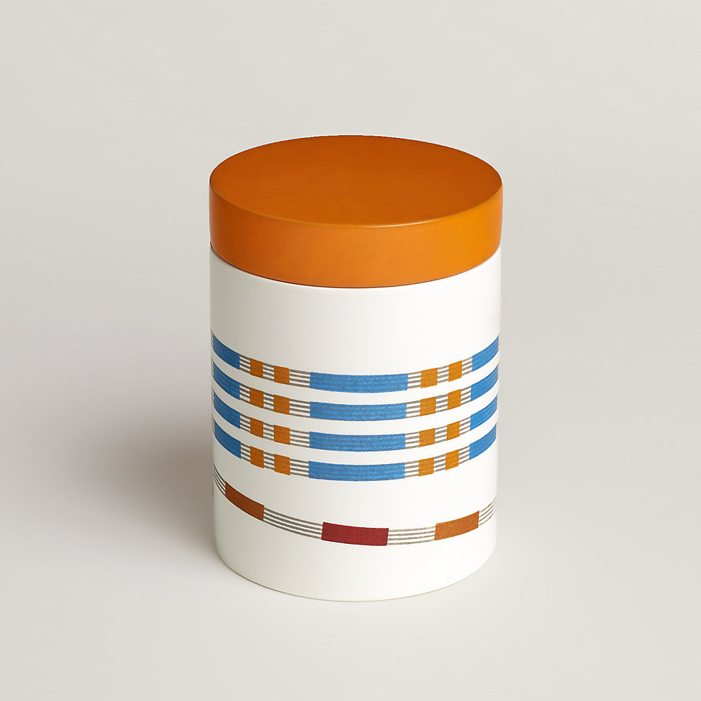 Saut Hermès Tea box - Yellow | Hermès USA